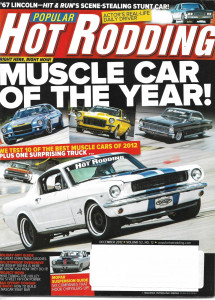 POPULAR HOT RODDING 2012 DEC - SICK '67 LINCOLN, MOPAR SUSPENSION, TOP MUSCLECAR